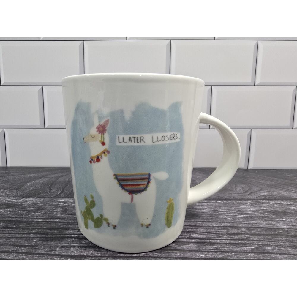 Pfaltzgraff "Llater Llosers" Llama Mug -18 oz of Pure Morning Passive Aggression
